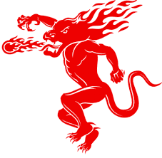 Fireball Demon Tattoo Whiskey Logo Tshirt Print