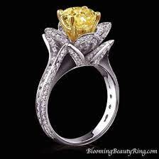 Blooming Beauty Unique Engagement Rings Unique Engagement Rings Flower Rings And Flower Shaped Engagement Ring Engagement Ring Shapes Flower Engagement Ring