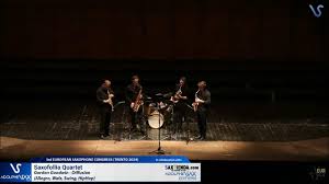 EURSAX 2024: Saxofollia Saxophone Quartet plays Diffusion by Gordon Goodwin