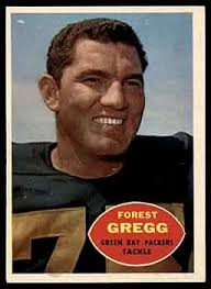 Football NFL 1960 Topps #56 Forrest Gregg EX/NM RC Rookie Packers :  Collectibles & Fine Art