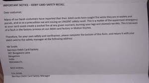 Business letter sample with example. Fake Debit Card Combustion Letter Shared On Social Media Bbc News