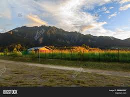 This video shows a view of mount kinabalu, kundasang sabah from a dream world resort. Mount Kinabalu View Image Photo Free Trial Bigstock