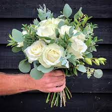 See more ideas about wedding cakes, wedding, cake. A Bridal Bouquet Of Rustic Fresh White Roses The Farmhouse At Redcoats Jane Maples Flowers