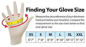 glove sizing guide determine glove size how to measure