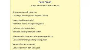 Check spelling or type a new query. Terdiri Atas Berapa Bariskah Puisi Penari Tersebut Tribun Padang