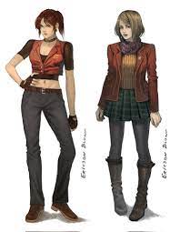 claire redfield and ashley graham (resident evil and 2 more) drawn by  ericson_blum | Danbooru