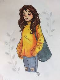 Vind je mensen tekenen ook zo moeilijk? Schattige Tekeningen Tekenen Meiden Coloring And Drawing