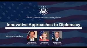 She went on to attend georgetown university before seeking a transfer to another college. Innovative Approaches To Diplomacy