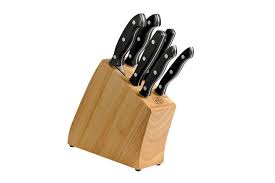 Then the 418 vertex by buck knives is the right knife for you. 7 Piece Kitchen Knife Cutlery Set With Wood Block Buck Knives Official Site