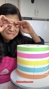 To prevent this, dont forget to wiggle your cake dowel when you insert it  to your cake., Wiggle = move it left and right, dont just push it through  yr cake especially if your cake is too cold and if ...