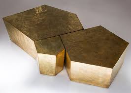 Anchor the living room with a modern coffee table. Brass Coffee Tables With Sass Themodernsybarite