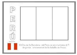 Poesia a la bandera del peru para niños de 4 años. Colorear Bandera De Peru 7 De Junio Dia De La Bandera Colorear Dibujos Infantiles