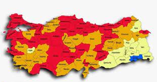 Türkiye'deki yarımadaları haritası ve isimleri listesi. Turkiye Risk Haritasi 23 Mart Korona Haritasina Gore Dusuk Orta Yuksek Ve Cok Yuksek Riskli Iller Gundem Haberleri