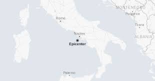 Map: 6.0-Magnitude Earthquake Strikes the Tyrrhenian Sea
