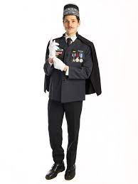 French Policeman Costume Policeman Costume Police Jacket Costumes