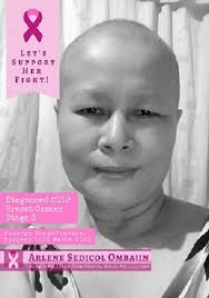 Share and Spare Your Cents : Breast Cancer, Stage 3, Aunt Arlen Ombajin