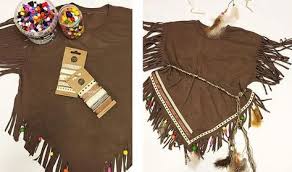 Selbstgebasteltes Indianerkostum Indianerin Kostum Indianer Kostum Selber Machen Indianer Kostum Kind