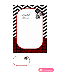 Affordable and search from millions of royalty free images, photos and vectors. Free Printable Black And Red Bridal Shower Invitations Red Bridal Showers Bridal Shower Invitations Bridal Shower Invitations Printable
