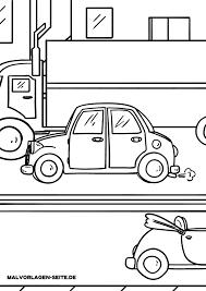 Kleur je liever 'gewone' auto's? Kleurplaat Auto Gratis Kleurplaten