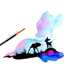 L Histoire De Bambi Disney Desenhos Desenhos Aquarela Desenhos Princesas Disney