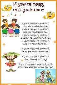 If You Re Happy And You Know It Kids Nursery Rhymes Nursery Rhymes Rhymes