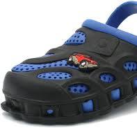 Ameta Garden Clogs Shoes for Boys Kids Toddler Slip-On Casual Two-Tone  Slipper Sandals