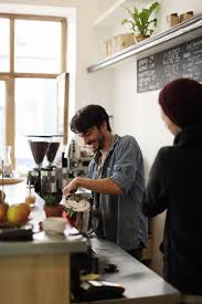 Justin Chung Thomas Lehoux Barista Owner Of Ten Belles Coffee In Paris International Coffee Barista
