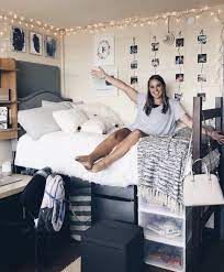 Pin By Valery Stern On Dorm Room Girls Dorm Room Dorm Bedroom Dorm Room Inspiration