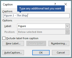 Check spelling or type a new query. Add Format Or Delete Captions In Word Word