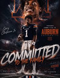 Class of 2027 QB Gary Chatman has Committed to #Auburn. Chatman attends  Brookwood HS in GA. Last season, he completed 60% of his passes for  1,500-yards and 12 TDs. He also rushed