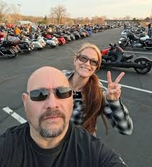 Tonight was my first night riding to a meet and eat with my hog chapter by  myself and riding home alone after dark.