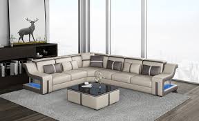 > xxl sofa mit beleuchtung. Xxl Big Ecksofa Beleuchtung Luxus Klasse Designer Stil Premium Leder Hellgrau Dekor Grau Polster Couch Sofa Garnitur Eck Sitz Set Wohnzimmercouch Bei Jv Mobel Osterreich