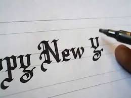 Check spelling or type a new query. How To Write Happy New Year Greetings Impressive Calligraphy Youtube