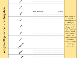 Die funktion rmz ermittelt eine rate zur rückzahlung einer summe über einen gewünschten zahlungszeitraum bei fest definiertem zinssatz. Einnahmen Ausgaben Ubersicht Fur Den Privaten Haushalt In Excel