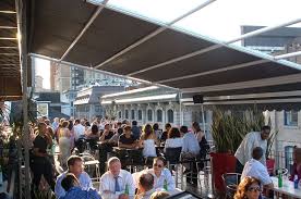 A Sunny Day On Nelligan S Rooftop Terrace Une Journee Ensoleille Sur La Terrasse Nelligan Old Port Old Montreal Notre Dame Basilica