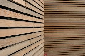 Wooden Slats Exterior Wooden Wall Design Exterior Wall Materials Simple House