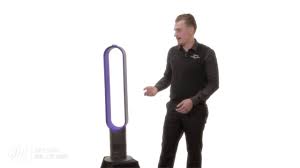 As the largest fan in the dyson bladeless range, the dyson air multiplier am07 tower fan uses it's wide surface area to channel air. Dyson 40 Inch Am02 Air Multiplier Blue Bladeless Tower Fan Dyson At Abt Electronics Youtube