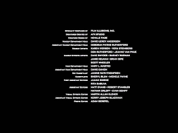 Save your time and use this template to create the end. The Ultimate Guide To Film Credits Order Hierarchy With Template