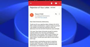 Not attending a close friends or relatives wedding … Rejected Student Sends School A Rejection Letter Of Her Own Cbs News