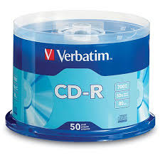 Verbatim Ver94691 Branded Cd R Media 50