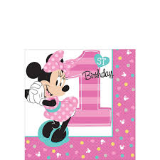 Welcome to my official instagram account, brought to you by @disney. 1st Birthday Minnie Mouse Party Kit For 16 Guests Party City