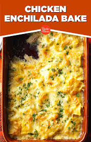 Taste Of Home On Instagram Your Family Is Going To Gobble Up This Cheesy Southw Chicken Enchiladas Easy Easy Chicken Enchilada Casserole Chicken Enchiladas