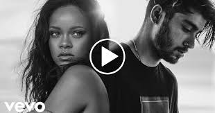 Black And White Music Video Female Singer 2000s Rihanna Angel Ft Zayn Viral Chop Video Female Singers Rihanna Music Video Song