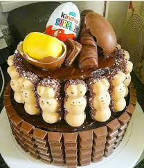 Bueno Kinder Egg Happy Hippo Cake Kuchen Und Torten Rezepte Kuchen Und Torten Torten Rezepte