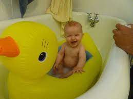 A baby duck cannot survive on its own without its mother's warmth and protection. Munchkin White Hot Inflatable Safety Duck Tub Review Mommy Gearest