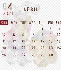 Monthly calendar with federal holidays (us) and common observances. April 2021 Printable Calendar April 2021 Calendar 2021 Calendar Png Download 2645 3000 Free Transparent April 2021 Printable Calendar Download Cleanpng Kisspng