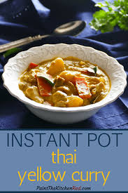 Instant Pot Thai Yellow Curry With Chicken Amazing Recipe Recipe Curry Recipes Yellow Curry Recipe Healthy Instant Pot Recipes