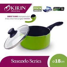 Kirin Saucepan 18 Cm Sasando Series Panci Teflon Tutup Kaca Hijau Lazada Indonesia Dilansir dari resepkoki.id, panci anti lengket yang kerap disebut teflon itu sebenarnya bukanlah nama jenis panci atau wajan seperti yang selama ini. kirin saucepan 18 cm sasando series panci teflon tutup kaca hijau