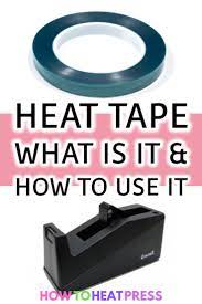 Heat Resistant Tape What Is It How To Use It For Heat Transfers Cricut Heat Transfer Vinyl Heat Resistant Tape Heat Transfer Vinyl Tutorial Cricut