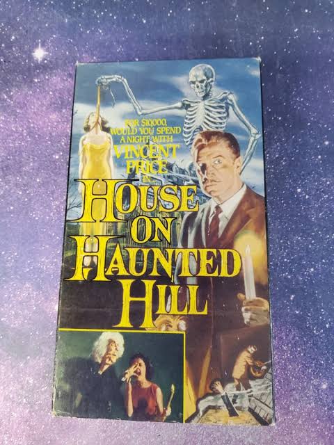 House On Haunted Hill VHS 1959, 1990 Vincent Price